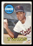 1969 Topps Baseball #510 Rod Carew Twins VG 541374