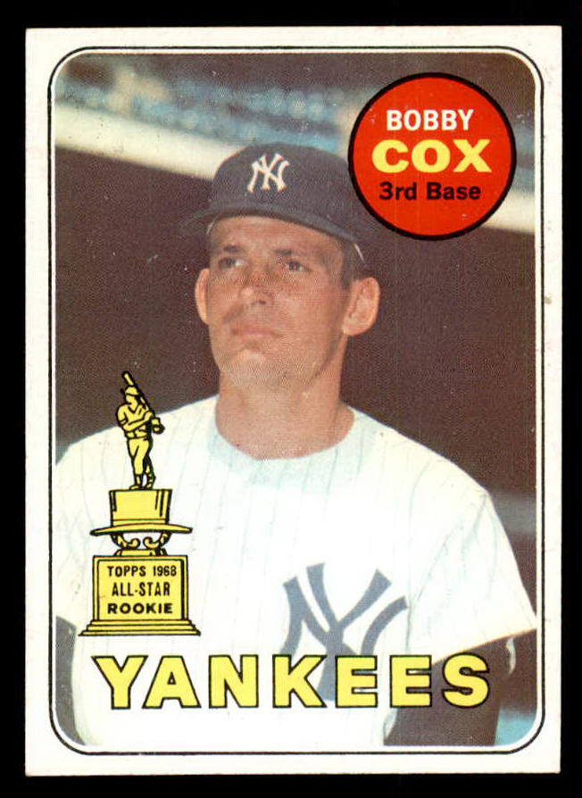 1969 Topps Baseball #237 Bobby Cox Yankees NR-MT 541377