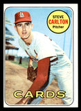 1969 Topps Baseball #255 Steve Carlton Cardinals EX 541380