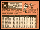 1969 Topps Baseball #385 Orlando Cepeda Braves EX+/EX-MT 541381