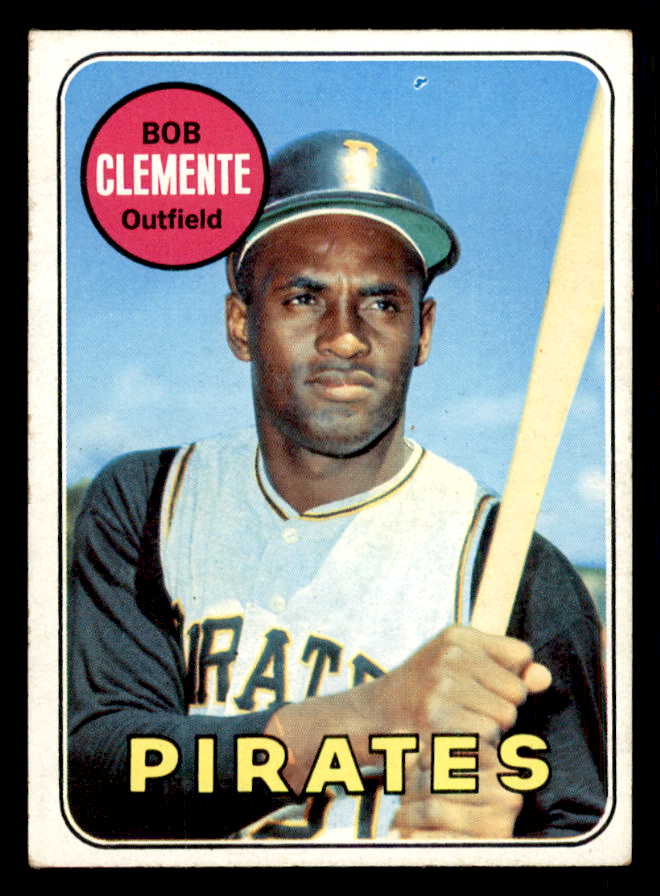 1969 Topps Baseball #050 Roberto Clemente Pirates EX 541383