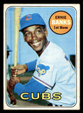 1969 Topps Baseball #020 Ernie Banks Cubs VG 541385