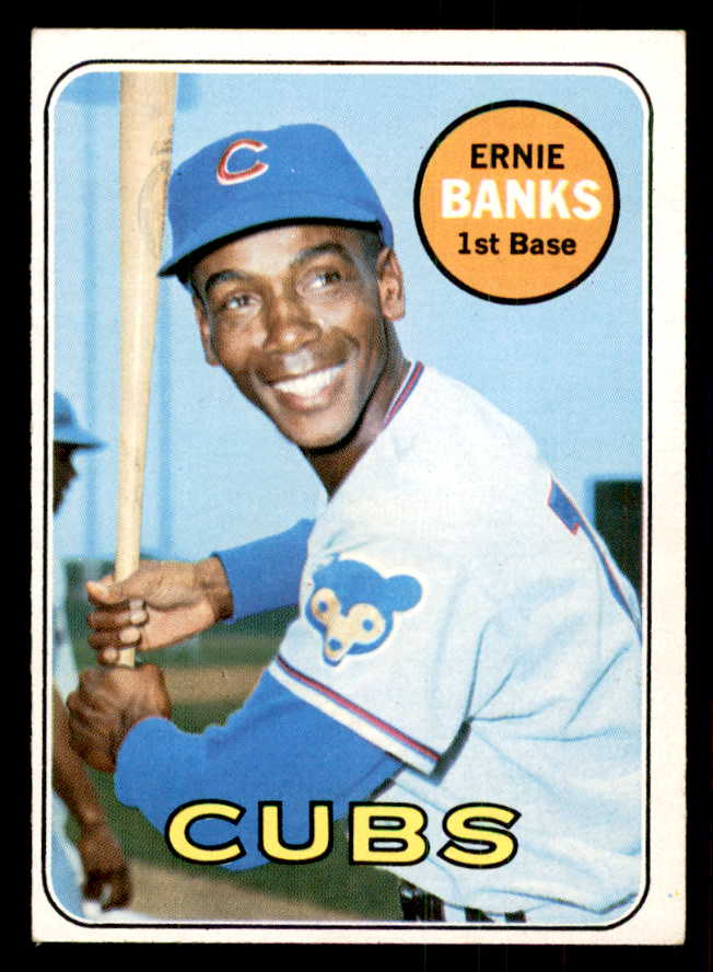 1969 Topps Baseball #020 Ernie Banks Cubs EX+/EX-MT 541387