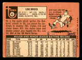 1969 Topps Baseball #085 Lou Brock Cardinals GD-VG 541388