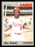 1970 Topps Baseball #330 Lou Brock Cardinals EX+/EX-MT 541397