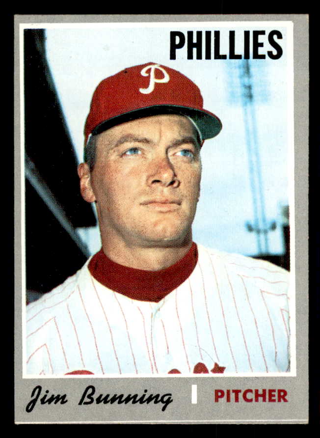 1970 Topps Baseball #403 Jim Bunning Phillies EX-MT 541406