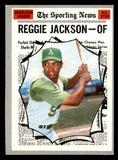 1970 Topps Baseball #459 Reggie Jackson A.S. A's EX 541407