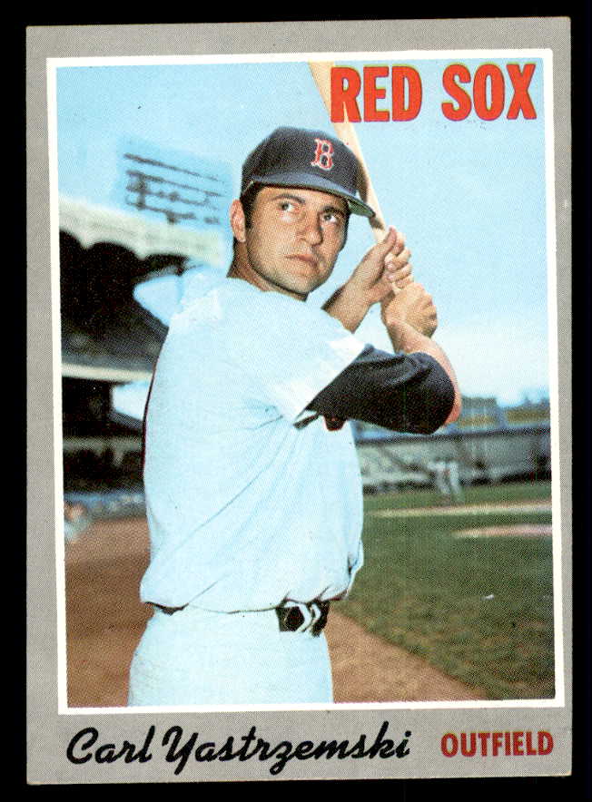 1970 Topps Baseball #010 Carl Yastrzemski Red Sox EX+/EX-MT 541413