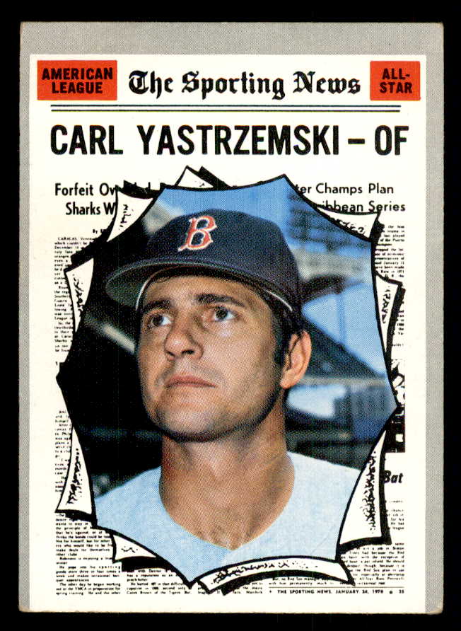 1970 Topps Baseball #461 Carl Yastrzemski A.S. Red Sox VG-EX 541420