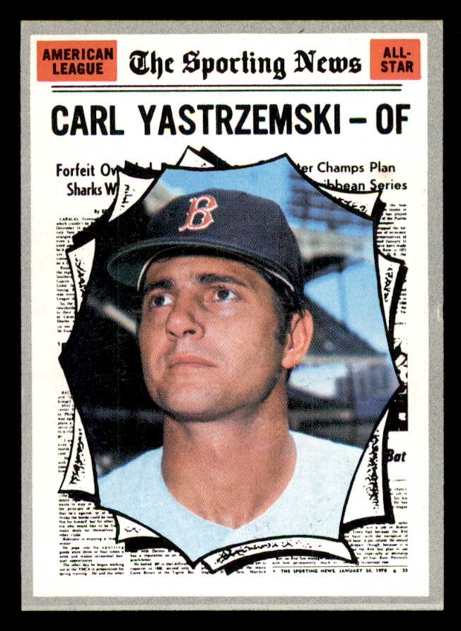 1970 Topps Baseball #461 Carl Yastrzemski A.S. Red Sox EX-MT 541421