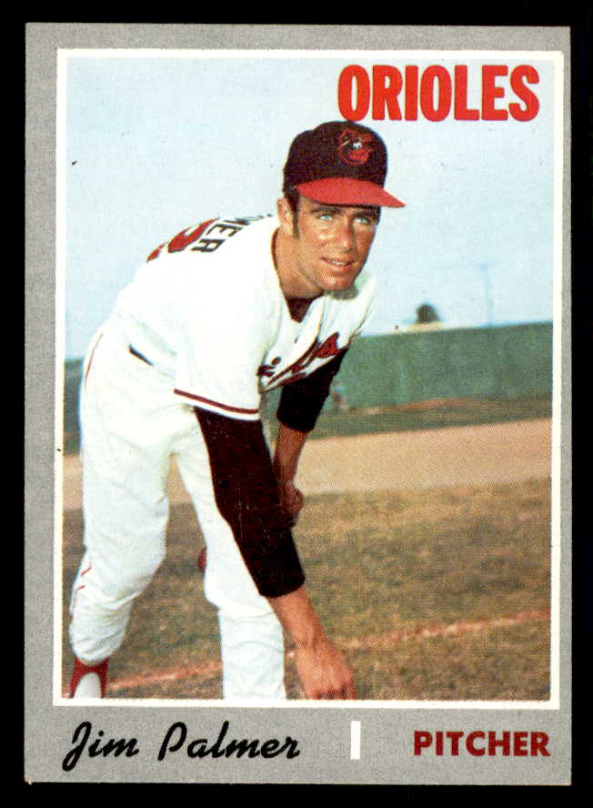 1970 Topps Baseball #449 Jim Palmer Orioles EX 541424