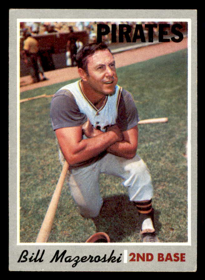 1970 Topps Baseball #440 Bill Mazeroski Pirates EX+/EX-MT 541429
