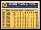 1970 Topps Baseball #440 Bill Mazeroski Pirates EX+/EX-MT 541429