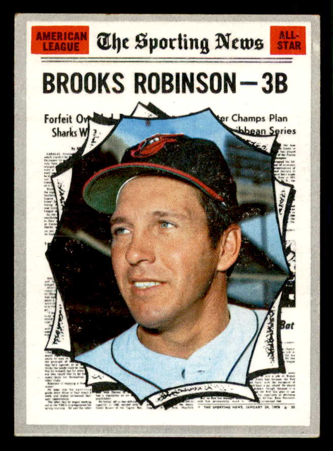 1970 Topps Baseball #455 Brooks Robinson A.S. Orioles EX 541443