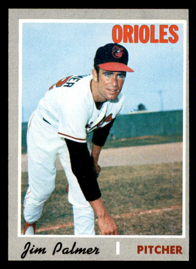 1970 Topps Baseball #449 Jim Palmer Orioles EX-MT 541446