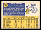1970 Topps Baseball #449 Jim Palmer Orioles EX+/EX-MT 541449