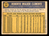 1970 Topps Baseball #350 Roberto Clemente Pirates VG 541458