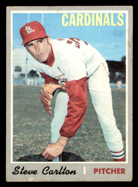 1970 Topps Baseball #220 Steve Carlton Cardinals VG 541459