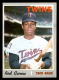 1970 Topps Baseball #290 Rod Carew Twins EX 541465