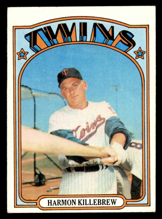 1972 Topps Baseball #051 Harmon Killebrew Twins EX+/EX-MT 541472