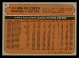 1972 Topps Baseball #051 Harmon Killebrew Twins NR-MT 541473