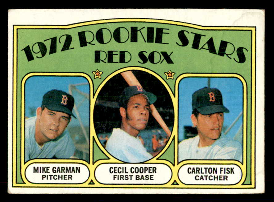 1972 Topps Baseball #079 Carlton Fisk Red Sox VG-EX 541475