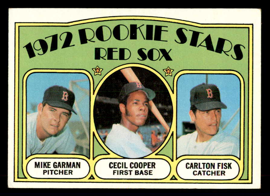 1972 Topps Baseball #079 Carlton Fisk Red Sox EX-MT 541476