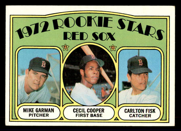1972 Topps Baseball #079 Carlton Fisk Red Sox EX-MT 541476