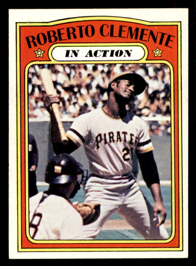 1972 Topps Baseball #310 Roberto Clemente IA Pirates EX-MT 541477