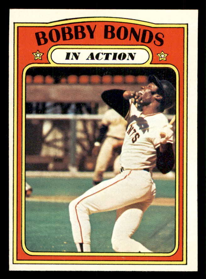 1972 Topps Baseball #712 Bobby Bonds IA Giants NR-MT 541478
