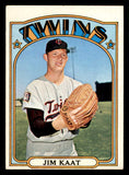 1972 Topps Baseball #709 Jim Kaat Twins EX-MT 541480