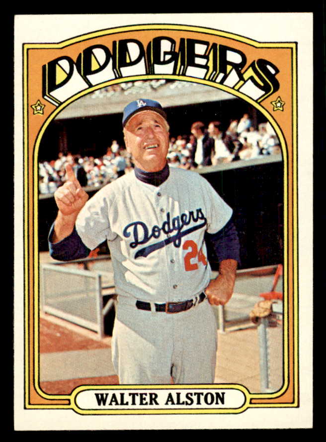 1972 Topps Baseball #749 Walter Alston Dodgers EX-MT 541483