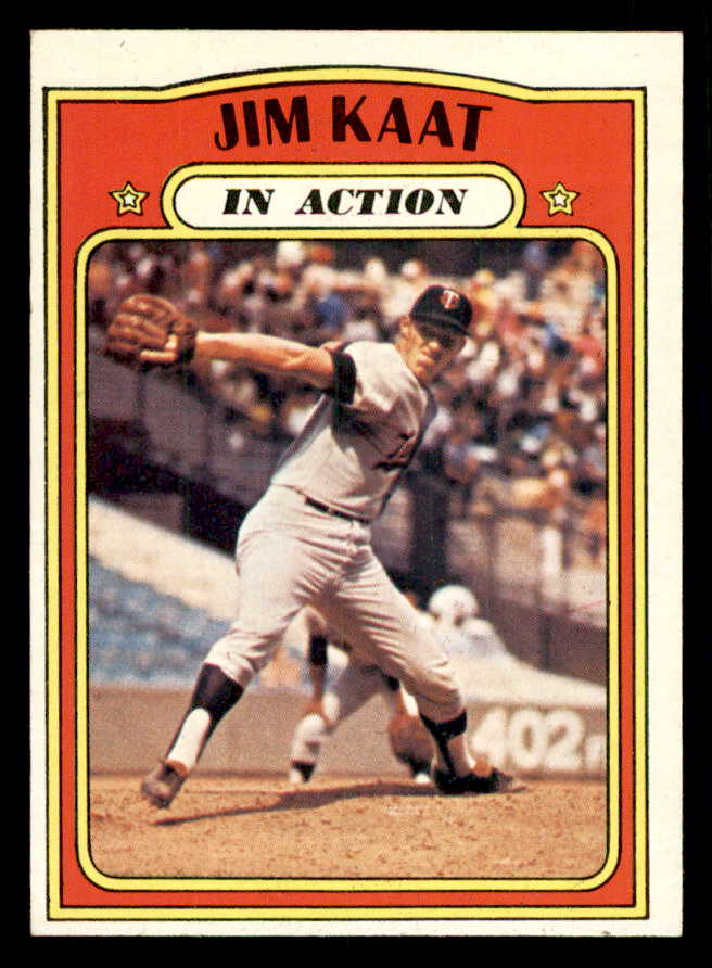 1972 Topps Baseball #710 Jim Kaat IA Twins EX-MT 541484