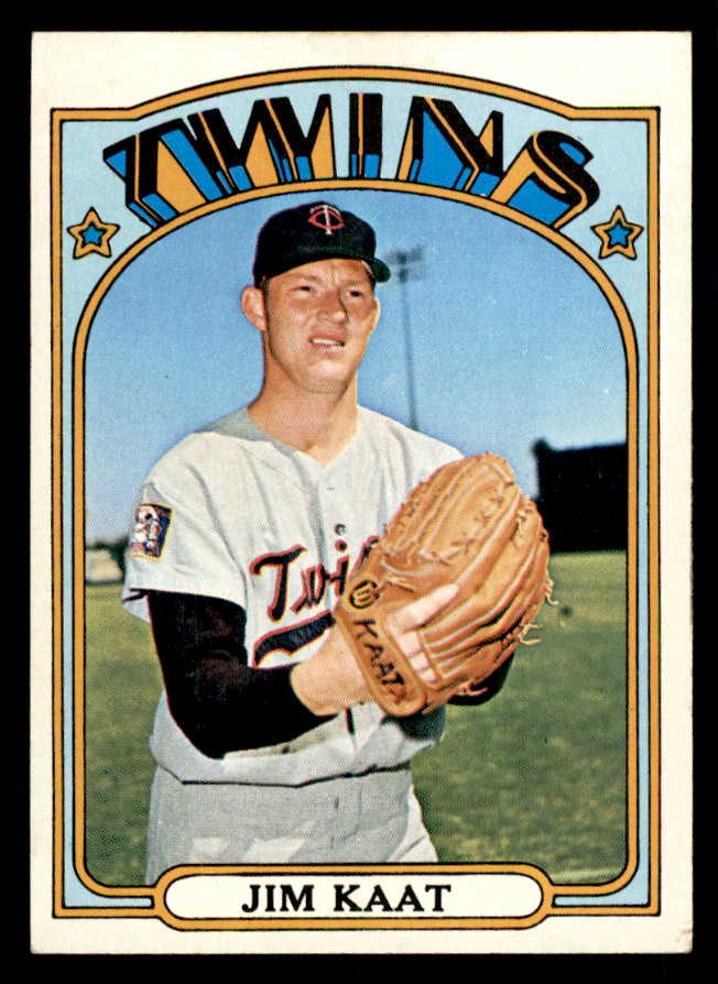 1972 Topps Baseball #709 Jim Kaat Twins EX+/EX-MT 541485