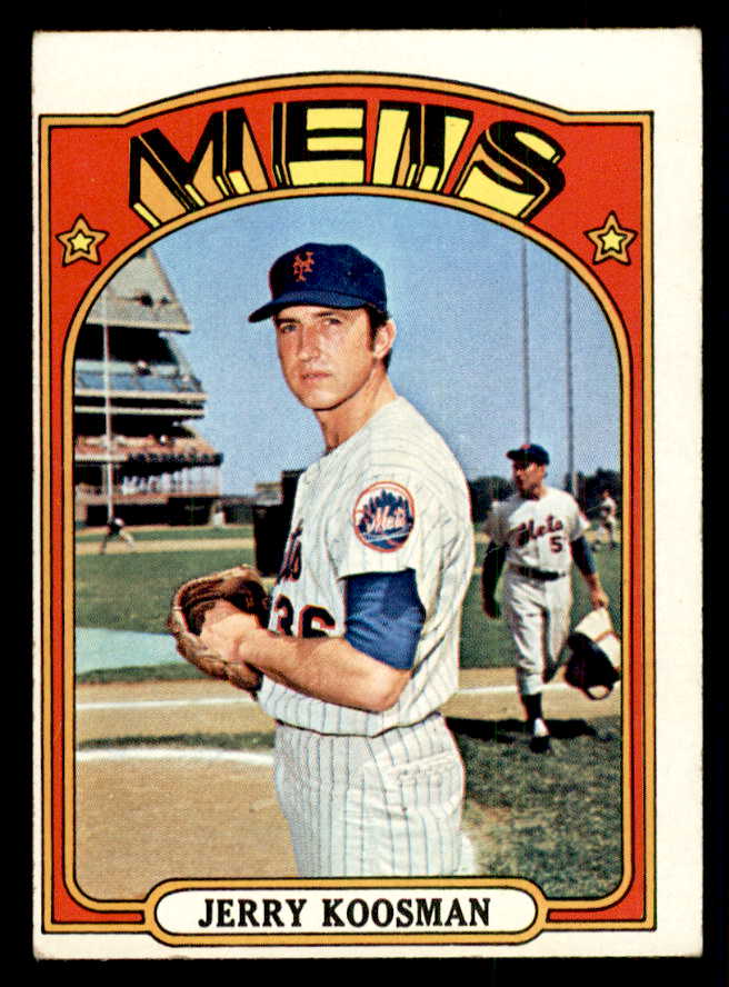 1972 Topps Baseball #697 Jerry Koosman Mets VG-EX 541486
