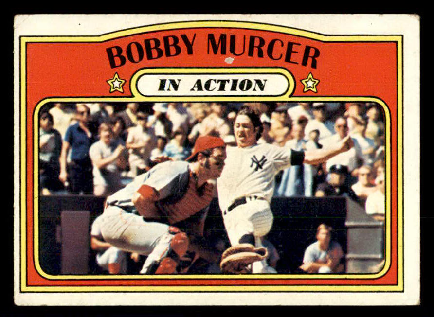 1972 Topps Baseball #700 Bobby Murcer IA Yankees EX 541488