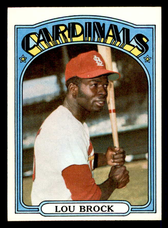 1972 Topps Baseball #200 Lou Brock Cardinals NR-MT 541492