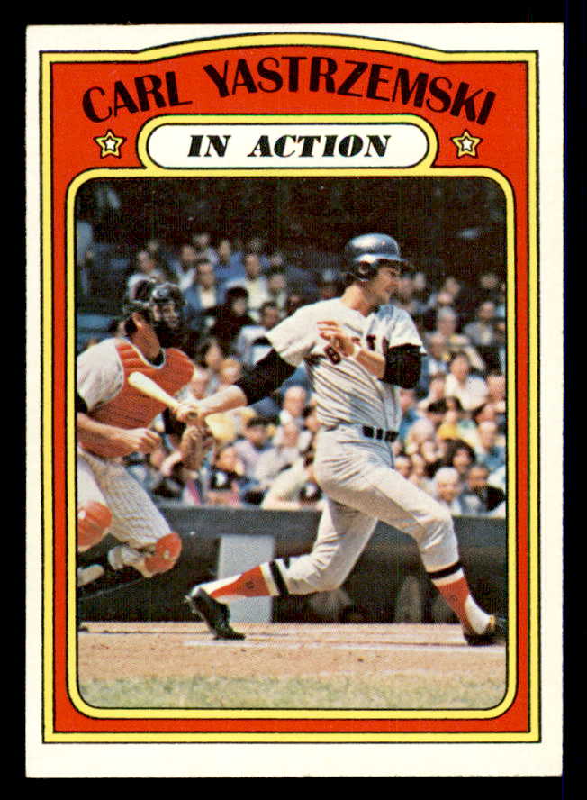 1972 Topps Baseball #038 Carl Yastrzemski IA Red Sox EX-MT 541494
