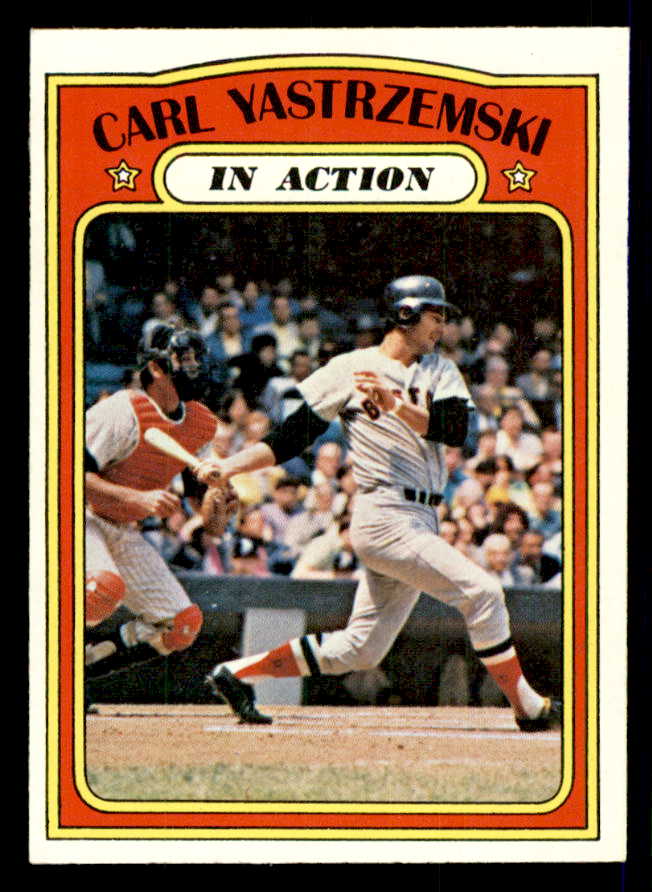 1972 Topps Baseball #038 Carl Yastrzemski IA Red Sox EX-MT 541495