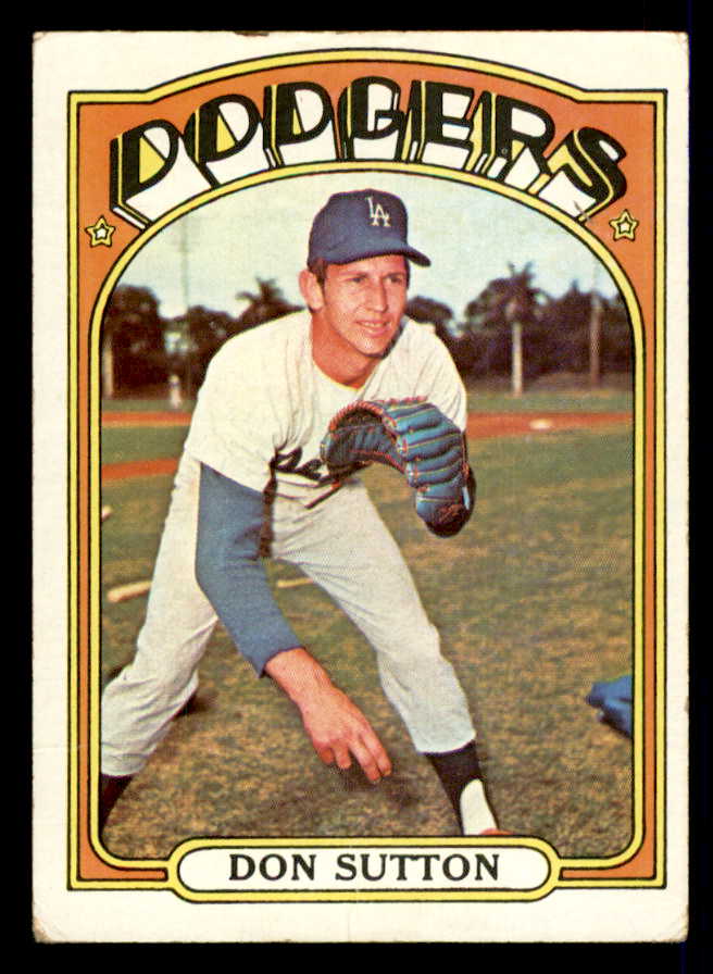 1972 Topps Baseball #530 Don Sutton Dodgers FR-GD 541496