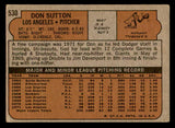 1972 Topps Baseball #530 Don Sutton Dodgers FR-GD 541496