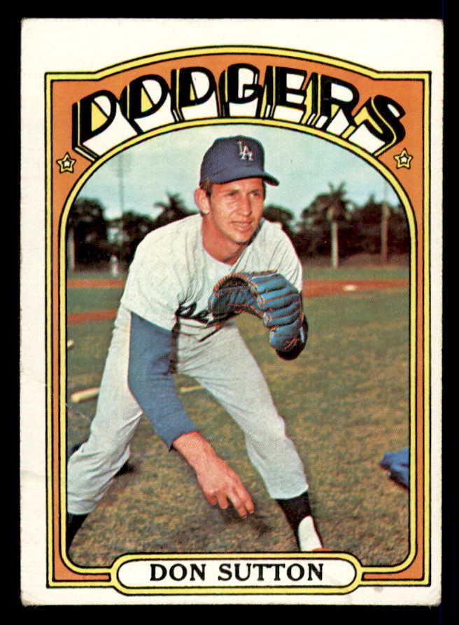 1972 Topps Baseball #530 Don Sutton Dodgers VG-EX 541497