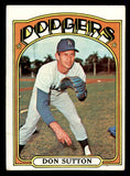 1972 Topps Baseball #530 Don Sutton Dodgers VG-EX 541497