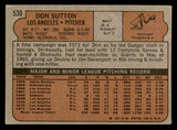 1972 Topps Baseball #530 Don Sutton Dodgers VG-EX 541497