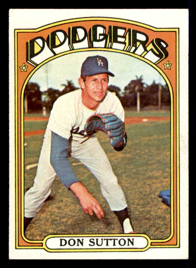 1972 Topps Baseball #530 Don Sutton Dodgers EX-MT 541498