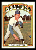1972 Topps Baseball #530 Don Sutton Dodgers EX-MT 541498