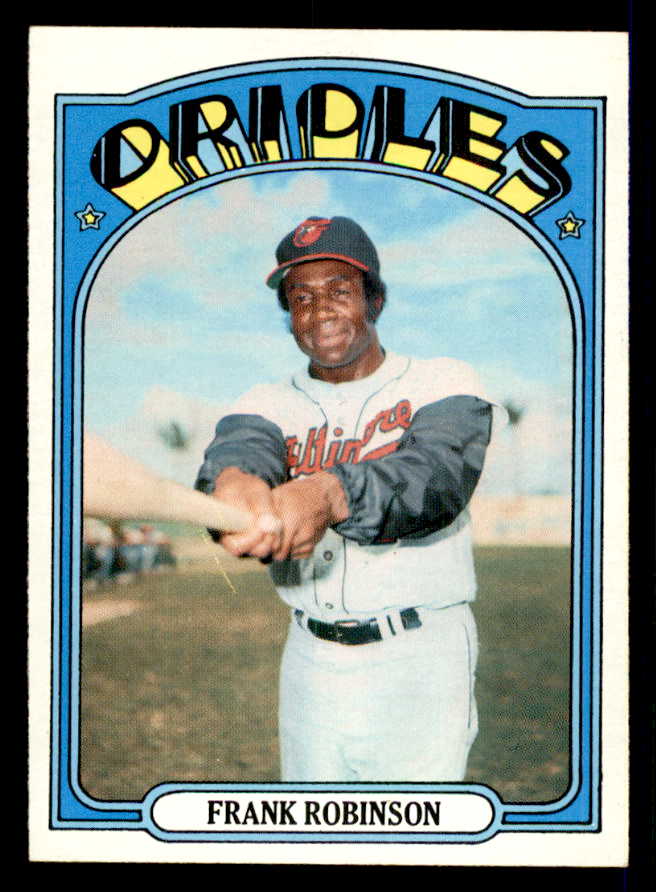 1972 Topps Baseball #100 Frank Robinson Orioles NR-MT 541502