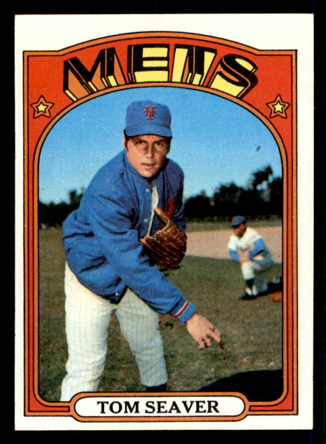 1972 Topps Baseball #445 Tom Seaver Mets EX-MT 541503