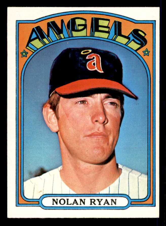 1972 Topps Baseball #595 Nolan Ryan Angels EX-MT 541504