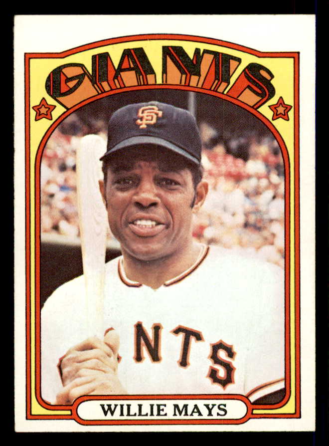 1972 Topps Baseball #049 Willie Mays Giants NR-MT 541513